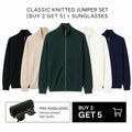 CLASSIC KNITTED JUMPER SET [BUY 2 GET 5] + GLASSES